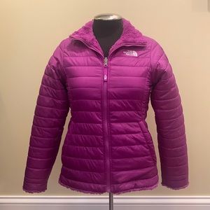 North Face Girls’ Royal Fushia Winter Jacket